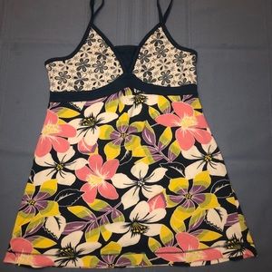 Multicolor Floral Tank Top